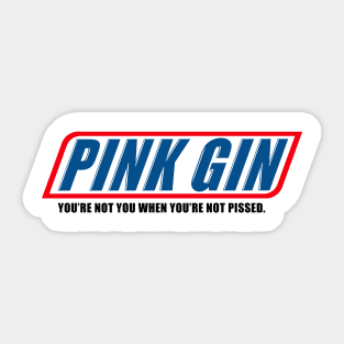 PinkGin #1 Sticker